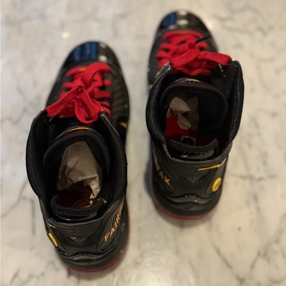 NIKE LABRON 7 Fairfax Away (2020) Red, Black & Gold - Picture 4 of 14